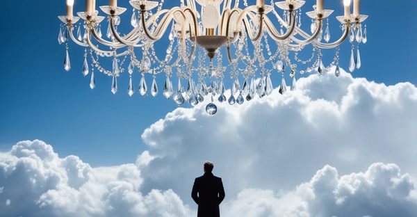 Plongez dans la douceur lumineuse du lustre nuage