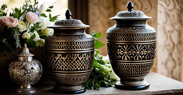 Urnes de mariage bohème : l'élégance artisanale à votre portée